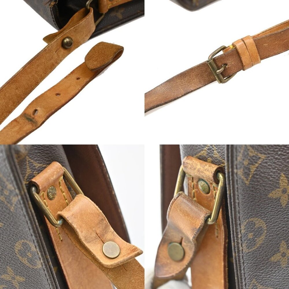 LOUIS VUITTON Cartouchiere MM Shoulder Bag Monogram Leather Brown M51253 69EF874 - Picture 8 of 16
